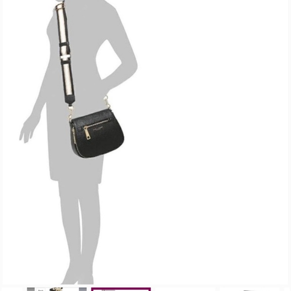 Marc Jacobs  Crossbody Leather Saddle Bag - Picture 7 of 10